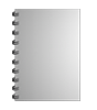 Broschüre mit Metall-Spiralbindung, Endformat DIN A3, 124-seitig