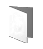 Selfmailer, gefalzt auf DIN A6 (14,8 x 10,5 cm), 4-seiter