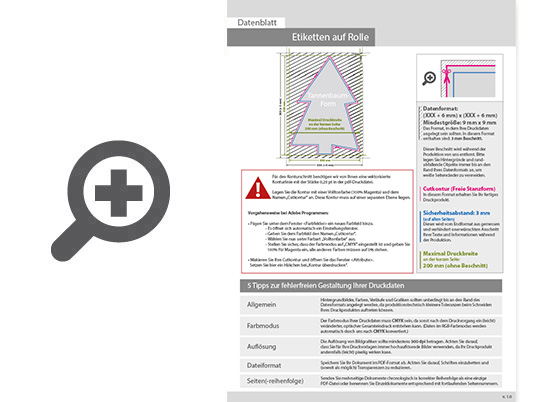 Product Bild hochwertige_etiketten_auf_rolle_in_tannenbaum-form